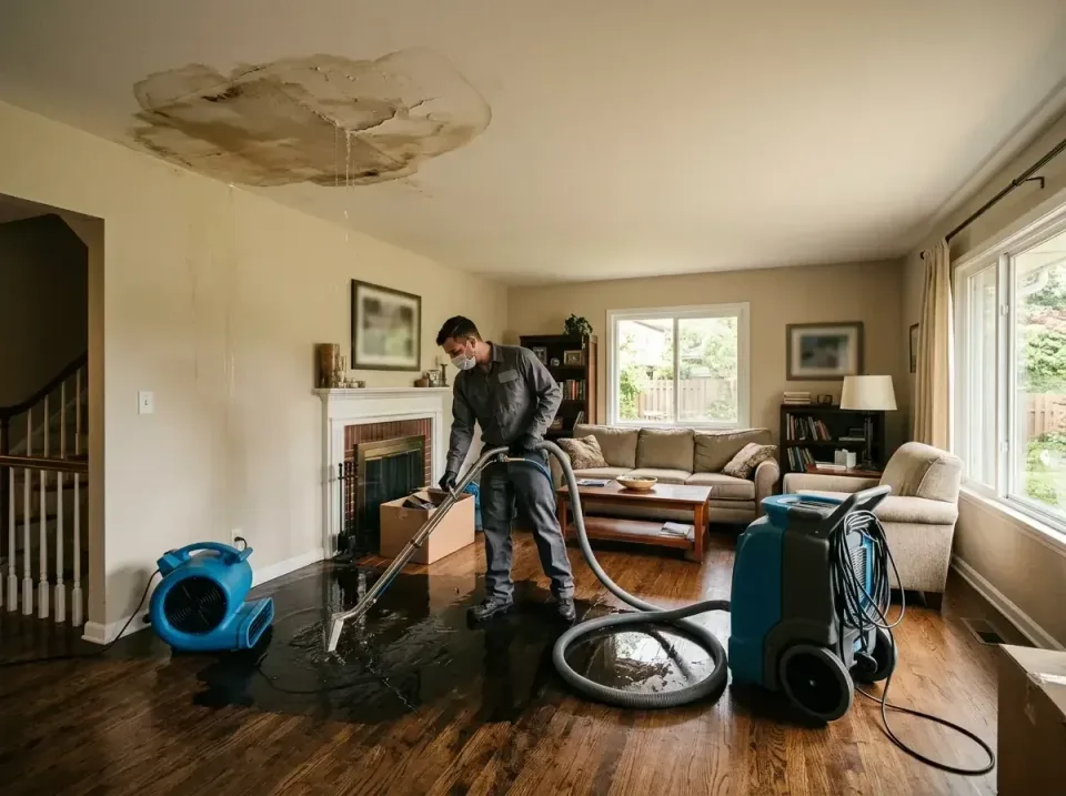 attic-pipe-burst-ceiling-drip-008 — frequently asked questions, Water Damage Restoration & Carpet Care in Minnetonka, MN